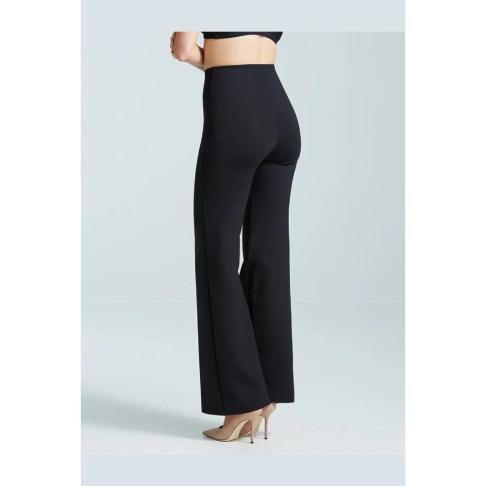 Commando Neoprene Black Wide Leg Pants - Picture 2 of 3